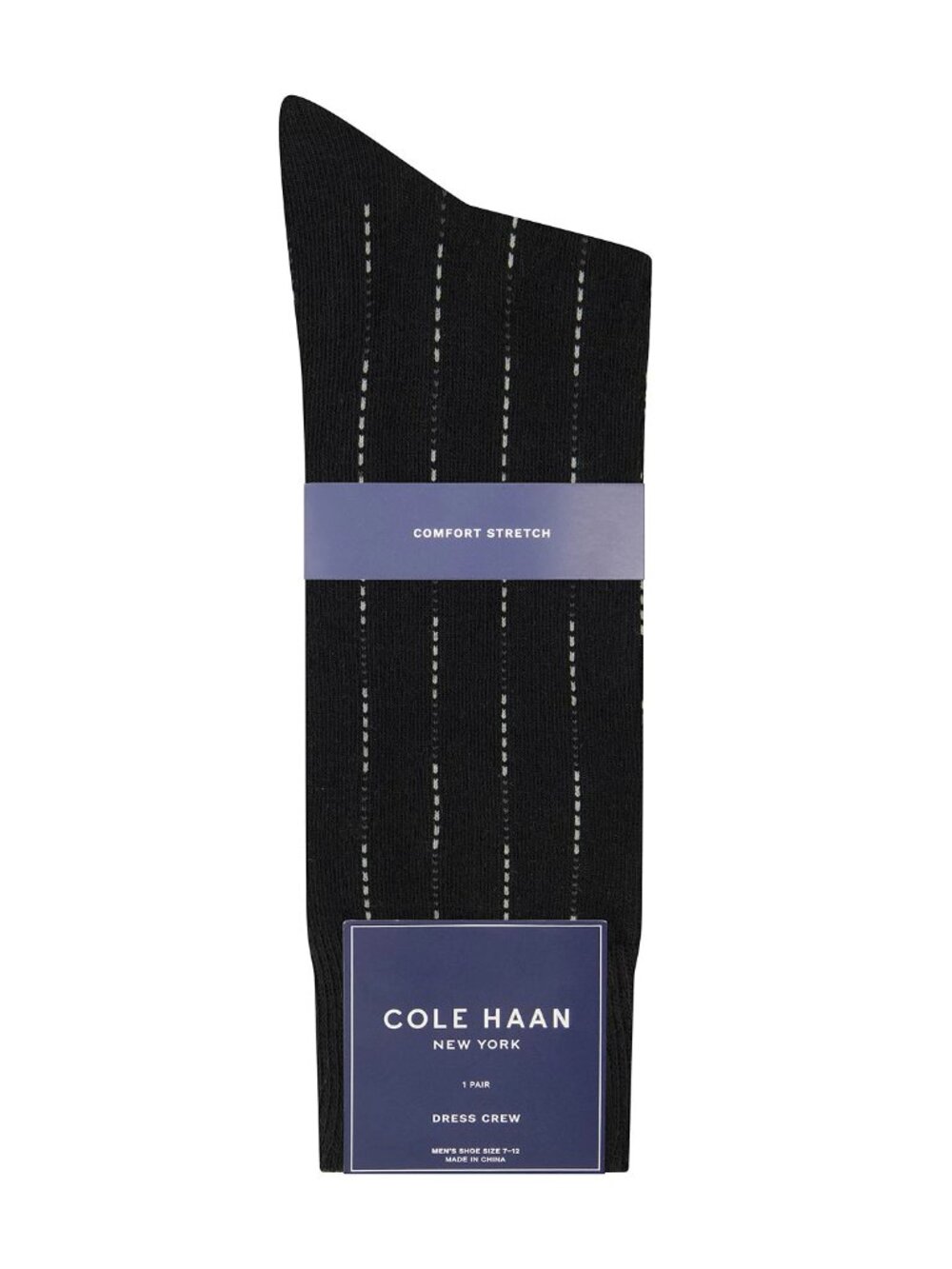 Men's Cole Haan 1-Pack Textured Dress Crew Socks